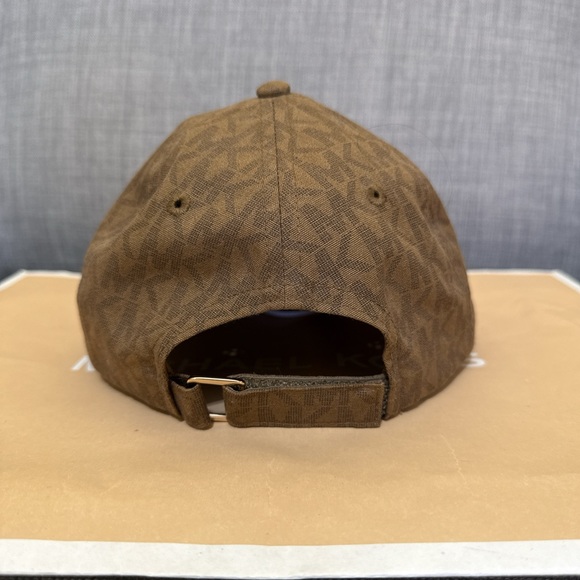 Michael Kors Tan Monogram Hat - Picture 2 of 4
